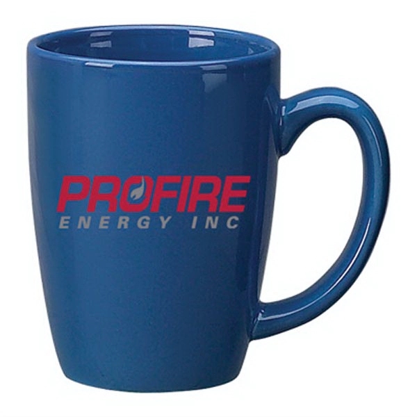 14 oz Houston Endeavor style Bistro mug. Vitrified for extra durability,... from ASI 46573 Cooper & Clement Inc