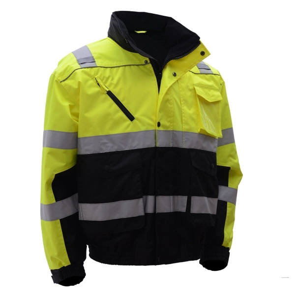 New Class 3 Ripstop Utility Winter Jacket w/ Teflon Shield+ Protection... from ASI 58492 GSS Safety LLC / GSS Safety