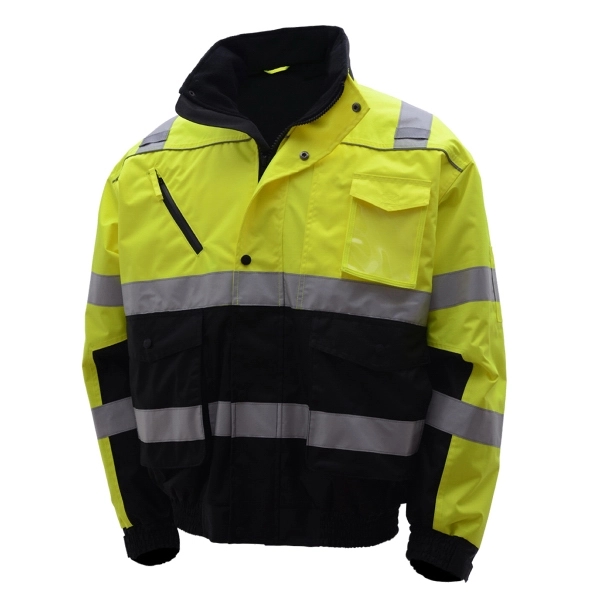 New Class 3 Ripstop Utility Winter Jacket w/ Teflon Shield+ Protection... from ASI 58492 GSS Safety LLC / GSS Safety