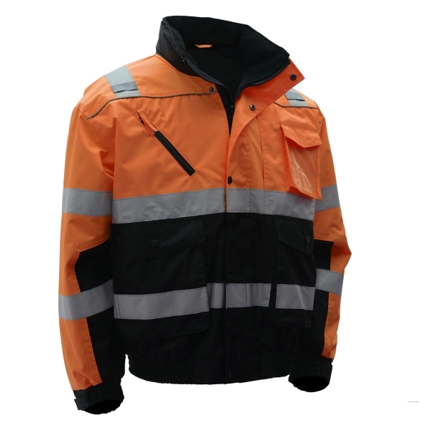 New Class 3 Ripstop Utility Winter Jacket w/ Teflon Shield+ Protection... from ASI 58492 GSS Safety LLC / GSS Safety