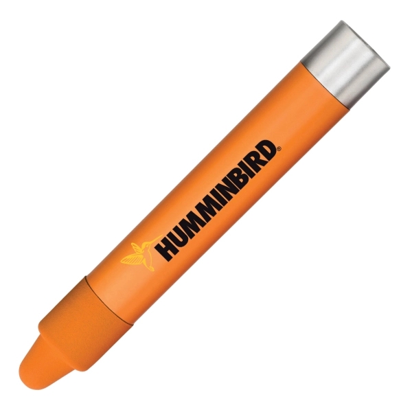 Twist action ballpoint pen in a crayon shaped ballpoint pen with... from ASI 40544 Binaco