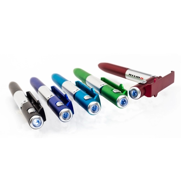 Plastic twist action ballpoint pen has all you need for a... from ASI 40544 Binaco