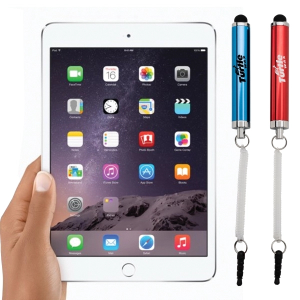 Aluminum lightweight mini soft touch capacitive stylus works on your i... from ASI 40544 Binaco / Binaline