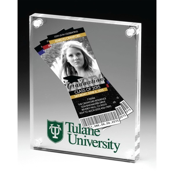 5 3/4" x 7" x 3/4" clear acrylic entrapment frame.... from ASI 62660 Innovation Line