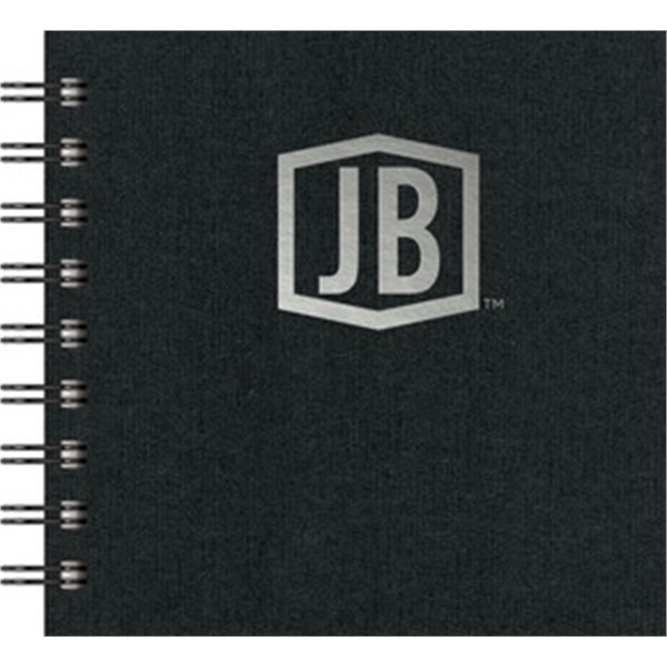 Classic Square Notebook with foil stamp on front cover, 100 sheets... from ASI 91340 Journalbooks/Timeplanner Calendars