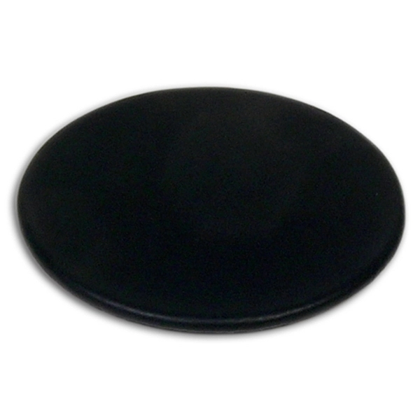 Black coaster made of top-grain leather with a protective felt bottom.... from ASI 48125 Dacasso / DaCasso