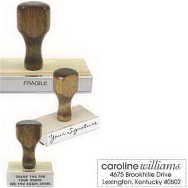 Traditional rubber stamp.... from ASI 81500 Navitor Inc / Navitor Specialty Products