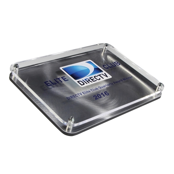 11/18" x 7" x 5" award with an acrylic layer with... from ASI 62660 Innovation Line