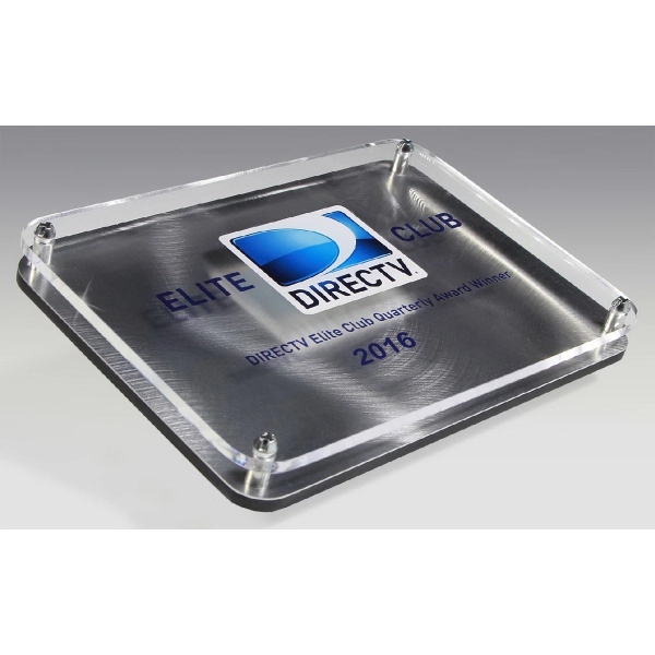 11/18" x 7" x 5" award with an acrylic layer with... from ASI 62660 Innovation Line