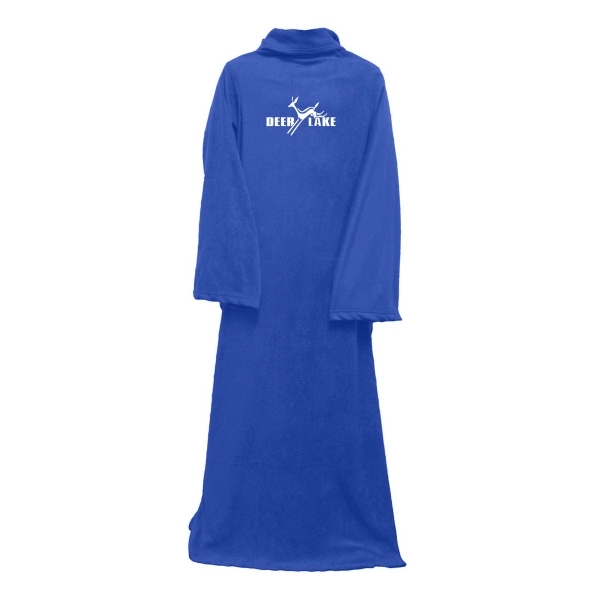 Fleece cozy body blanket with sleeves, 55" x 75".... from ASI 40544 Binaco / Binaline