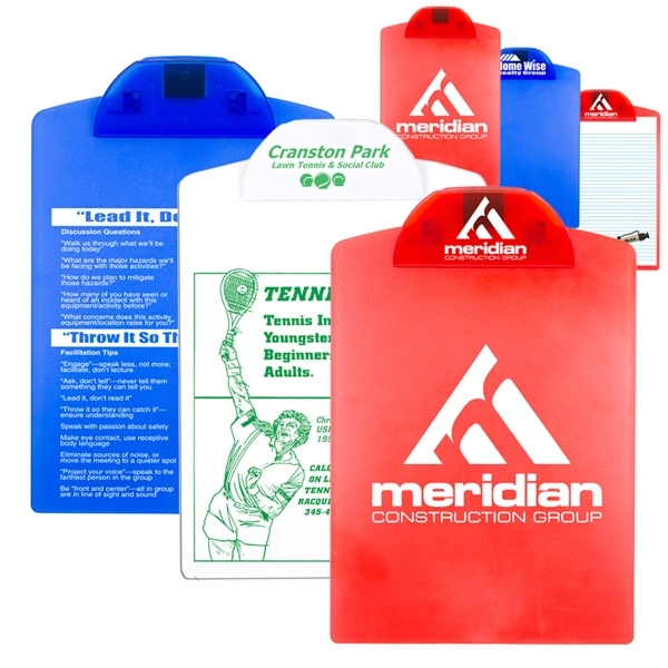 Letter size clipboard with imprintable clip.... from ASI 62660 Innovation Line