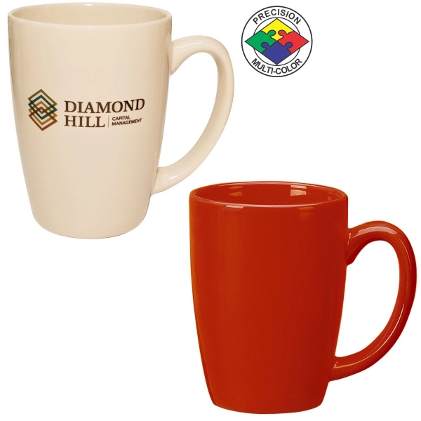 16oz Tall Vitrified Bistro Challenger Mug... from ASI 80093 Pyrographics / Pyrographics Line