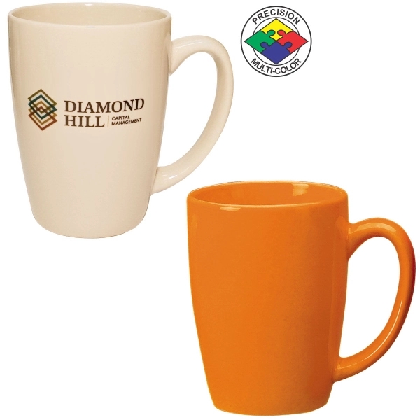 16oz Tall Vitrified Bistro Challenger Mug... from ASI 80093 Pyrographics / Pyrographics Line