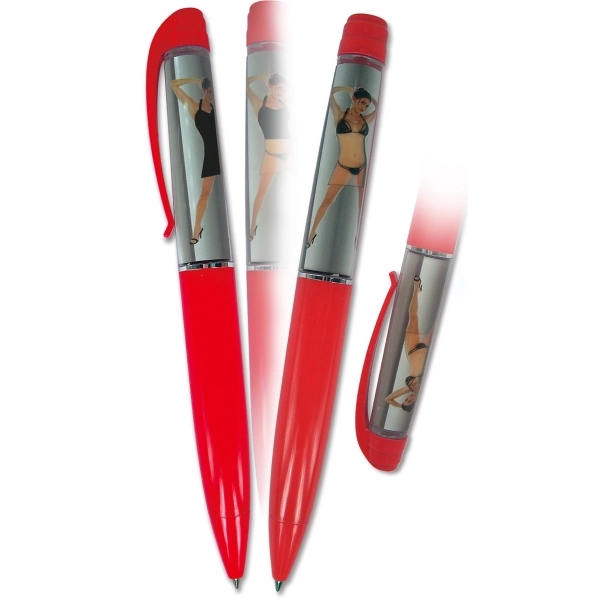 Custom Floating " Stripping Style" Liquid Pen... from ASI 62635 Inno-Vative Solutions Grp LTD