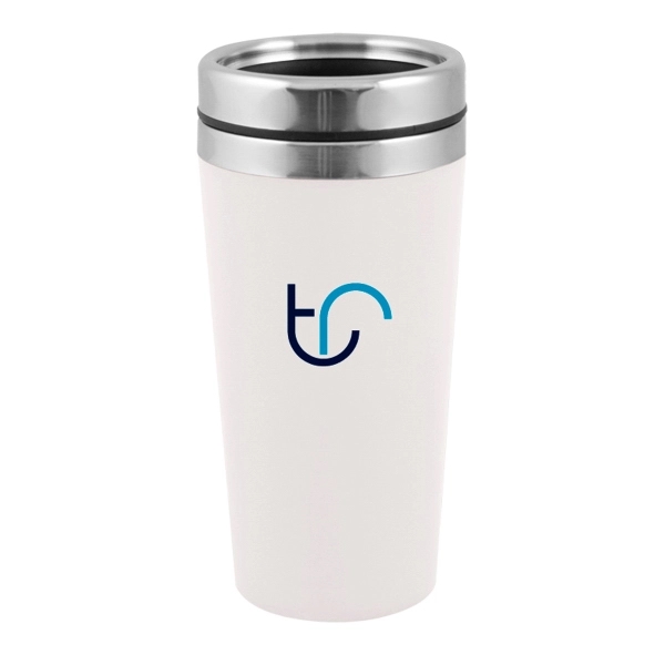 16oz. stainless steel interior tumbler with acrylic outer shell and slide... from ASI 40544 Binaco / Binaline