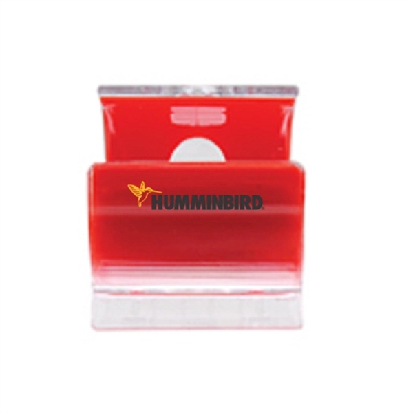 Curve cell phone stand for optimal viewing at any angle.... from ASI 40544 Binaco / Binaline