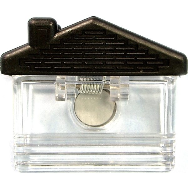 Jumbo size house shaped magnetic memo clip holder with strong grip.... from ASI 74585 Nu Promo International / Nu Promo Line
