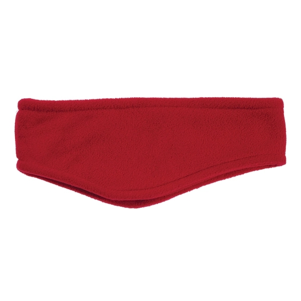 Red fleece over-the-ear headband.... from ASI 98085 Wolfmark