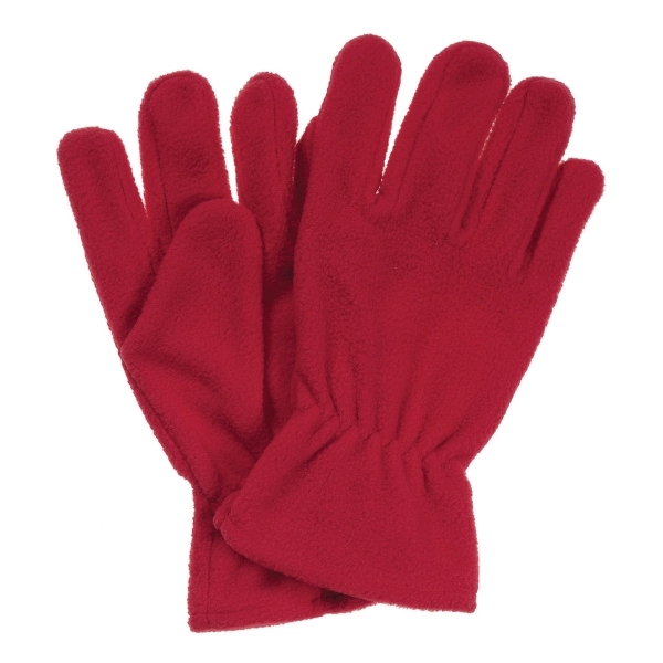 Red fleece gloves.... from ASI 98085 Wolfmark