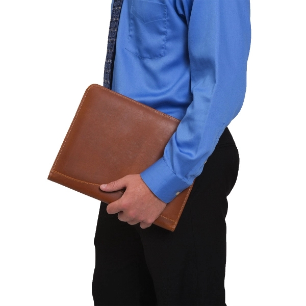 9 1/2" x 12 1/4" x 1" meeting folder made of... from ASI 61966 HPG / Beacon Promotions