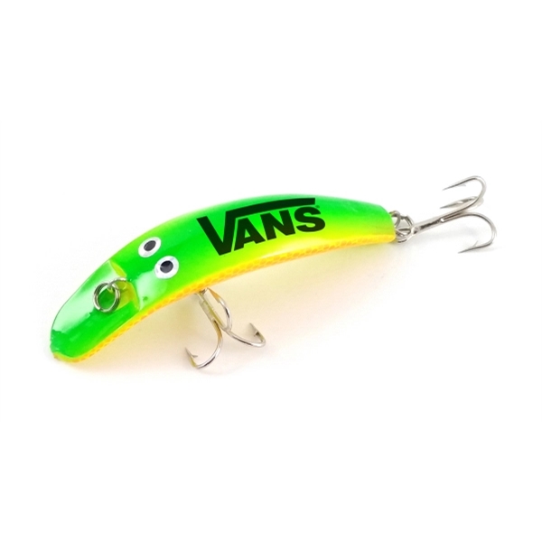 Big game fish are attracted to noise and erratic movement; the... from ASI 33300 Al's Goldfish Lure Co