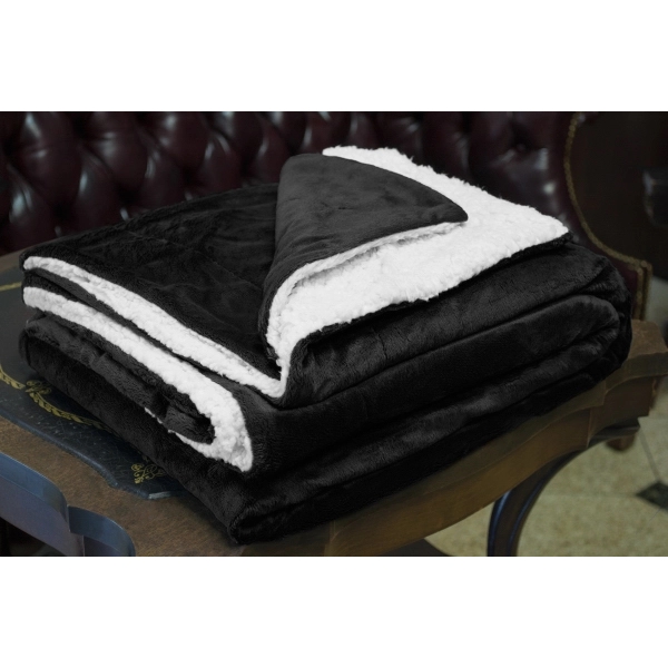 Luxuriously ultra plush 220gsm micro mink on one side and cozy... from ASI 40544 Binaco / Binaline