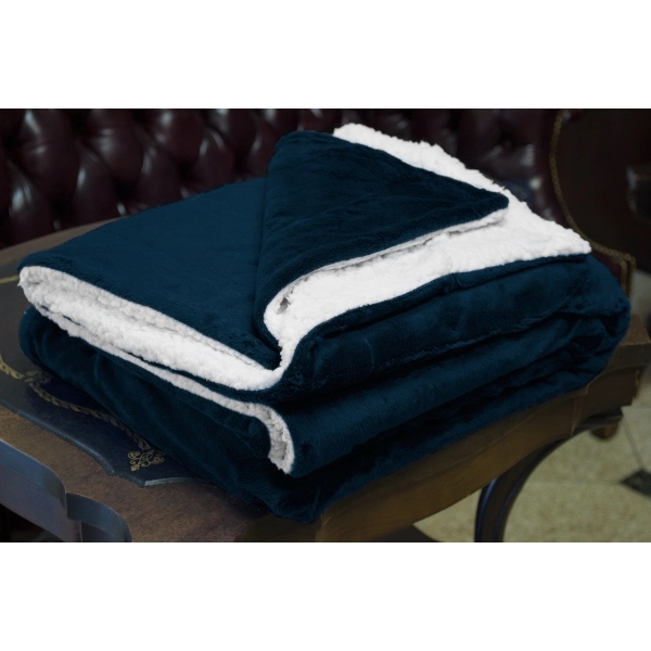 Luxuriously ultra plush 220gsm micro mink on one side and cozy... from ASI 40544 Binaco / Binaline