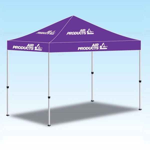10' x 10' tent/canopy with one color graphics.... from ASI 30442 Above & Beyond Advertising Products / PromoAdLine