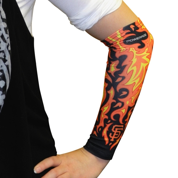 Small size digitally printed stretch polyester arm sleeve... from ASI 80228 Quinn