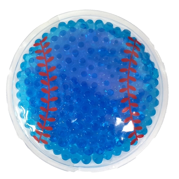 Baseball hot / cold pack with gel beads.... from ASI 74779 O & S Supply Company LLC