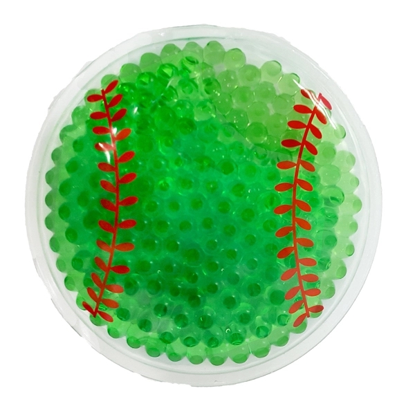 Baseball hot / cold pack with gel beads.... from ASI 74779 O & S Supply Company LLC
