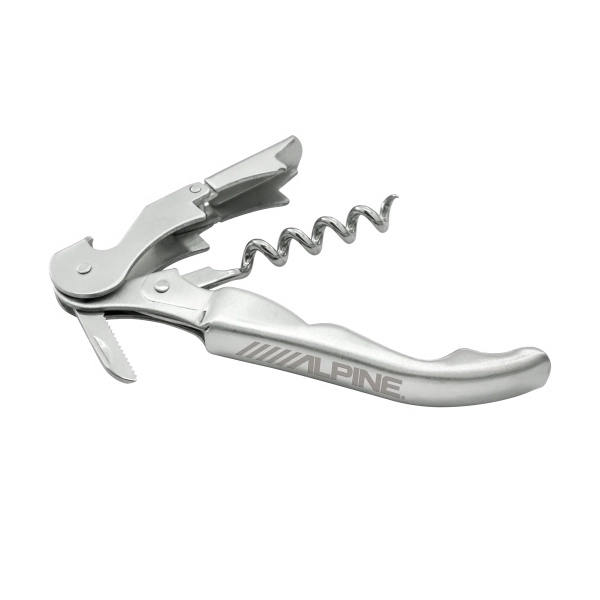 3 function wine opener features corkscrew, bottle opener and knife/foil cutter... from ASI 30112 ACE Products / Ace Line