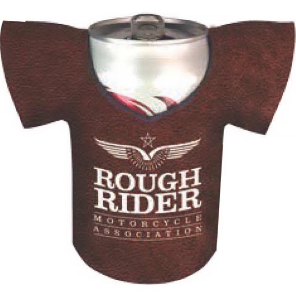 Jersey shaped Can Cooler for cans, made of 1/8" thick high... from ASI 61966 HPG / Best Promotions USA