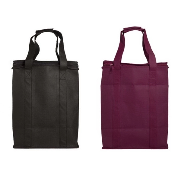 13" x 10 1/2" x 6 1/4" nonwoven wine bottle bag... from ASI 55450 Franmara Inc