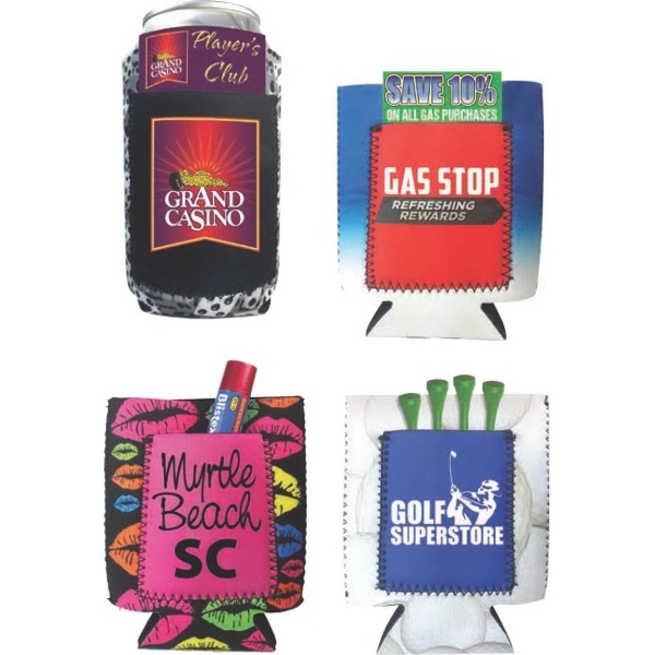 Keep drinks cold and tuck in a business or gift card... from ASI 61966 HPG / Best Promotions USA