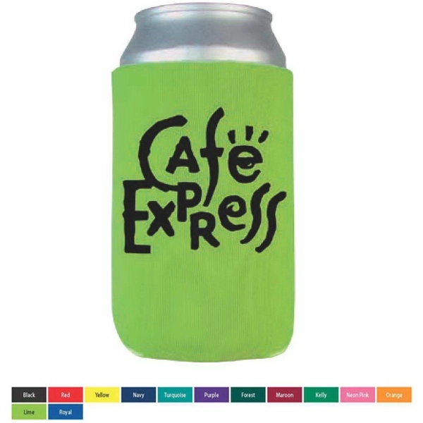 Keep drinks colder longer with the Neoprene Can Cooler - made... from ASI 61966 HPG / Best Promotions USA