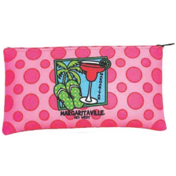 5" x 10" USA-made zippered foam pouch. Great for cosmetics, tools,... from ASI 61966 HPG / Best Promotions USA