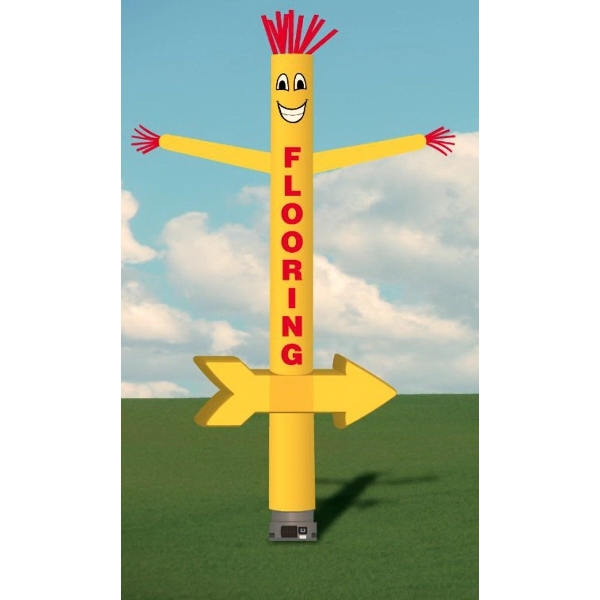 15 foot inflatable air waving character with optional 18 inch power... from ASI 30442 Above & Beyond Advertising Products / PromoAdLine