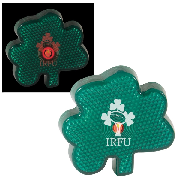 Clover shaped lighted clip with sturdy clip on back and on... from ASI 63344 ZZ MERGED - Jetline / Jetline