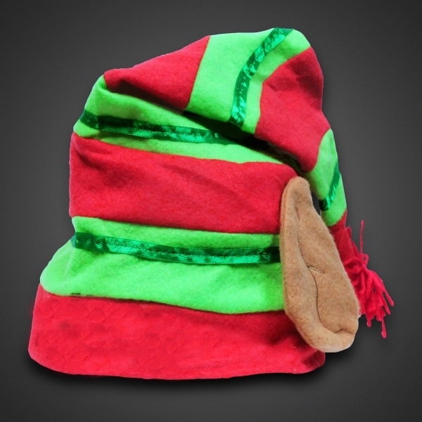 Striped Elf hat with ears.... from ASI 42016 Brighter Promotions Inc