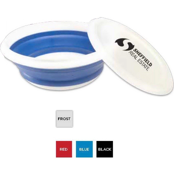 Silicone Bowl that holds over 2 cups of food and collapses... from ASI 52840 Evans Manufacturing