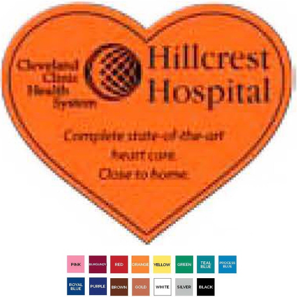 Magnet made of flexible 30 mil vinyl, available in an array... from ASI 52840 Evans Manufacturing / Evans