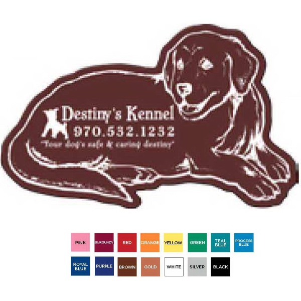 Magnet made of flexible 30 mil vinyl, available in an array... from ASI 52840 Evans Manufacturing / Evans