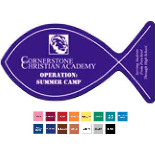 Magnet made of flexible 30 mil vinyl, available in an array... from ASI 52840 Evans Manufacturing / Evans