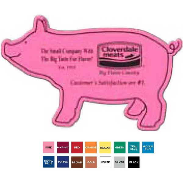 Magnet made of flexible 30 mil vinyl, available in an array... from ASI 52840 Evans Manufacturing / Evans