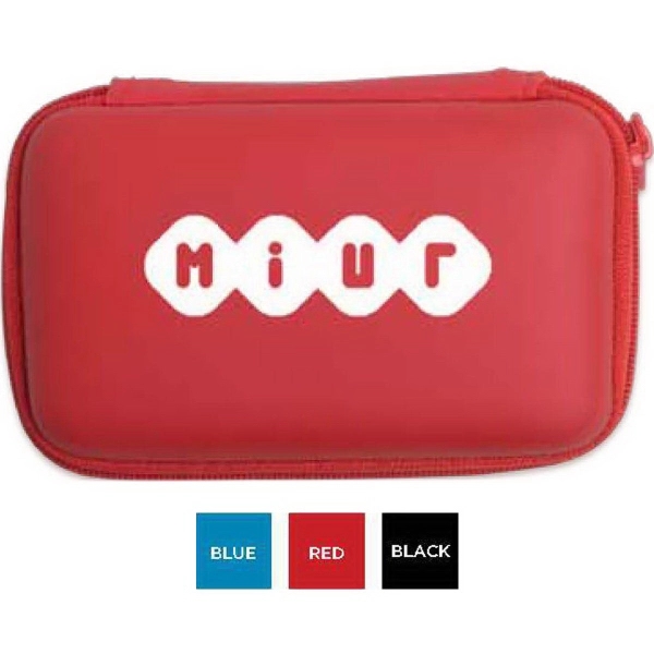 First Aid Kit holds latex-free bandages, adhesive pad, antiseptic towelettes, first... from ASI 52840 Evans Manufacturing