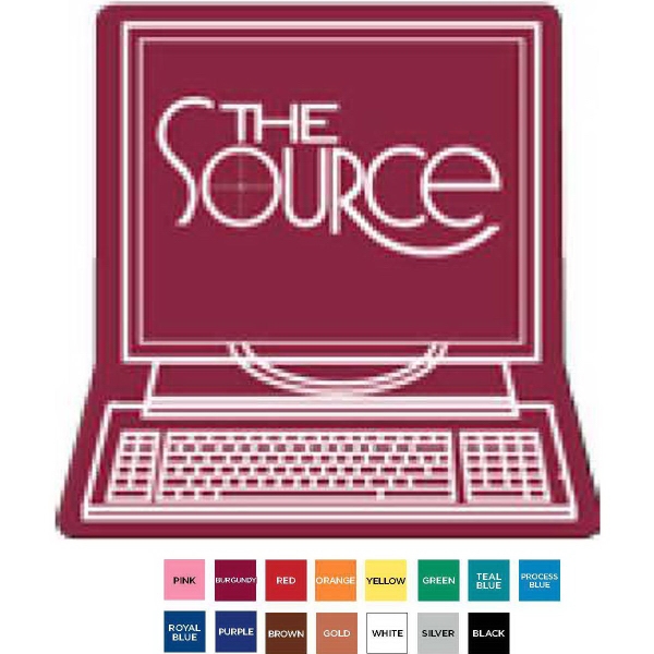 Magnet made of flexible 30 mil vinyl, available in an array... from ASI 52840 Evans Manufacturing / Evans