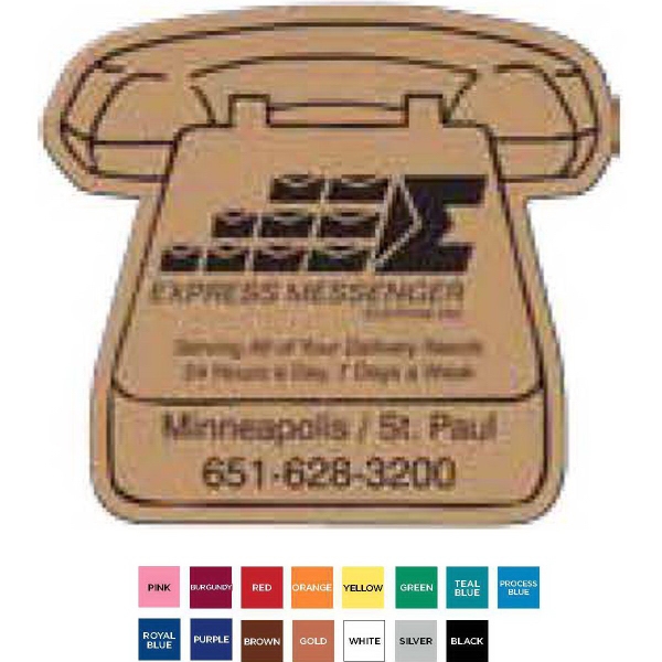 Magnet made of flexible 30 mil vinyl, available in an array... from ASI 52840 Evans Manufacturing / Evans