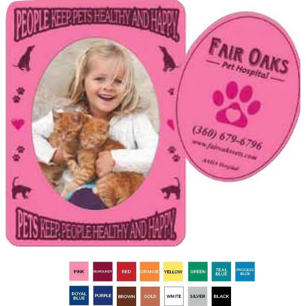 Photo magnet. Rectangular frame with removable center.... from ASI 52840 Evans Manufacturing / Evans