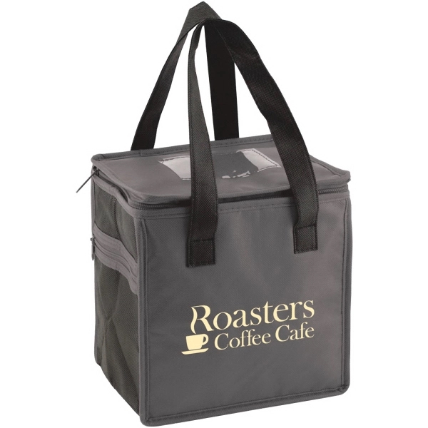 8" x 8.5" x 6" two-toned insulated lunch tote; includes business... from ASI 75731 PWS / Pacific Western Sales/PWS